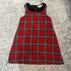 Tweed holiday dress